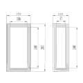 Kinkiet zewnętrzny Timok Biały LED 5W 3000K IP54 Trio 228060101  4017807281552 lampynox noxbox www.lampynox.pl 3.jpg