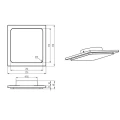 Lampa sufitowa zewnętrzna Trave Antracyt LED 18W 3000K IP54 Trio 620160142  4017807274905 lampynox noxbox www.lampynox.pl 3.jpg