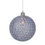 AYLA Niebieska E27 Lampa wisząca Lucide 71432/01/35