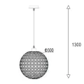 Lampa wisząca AYLA Transparentna E27 Lucide 714320160  5411212711724 lampynox noxbox www.lampynox.pl 7.jpg