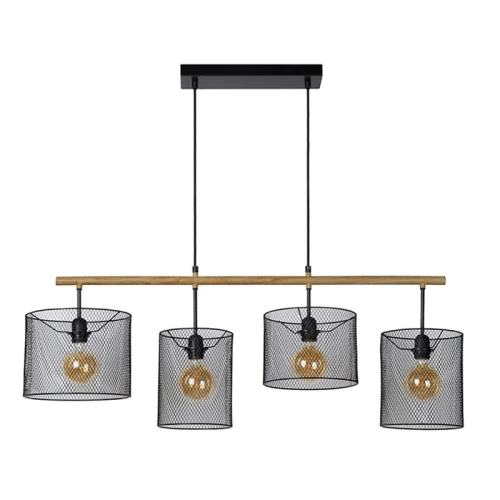 Lampa wisząca BASKETT 4xE27 Lucide 454590430  5411212450531 lampynox noxbox www.lampynox.pl 1.jpg