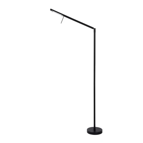 Lampa podłogowa stojąca BERGAMO Czarna LED ściemnialna 6W 3000K Lucide 127190630  5411212126887 lampynox noxbox www.lampynox.pl 1.jpg