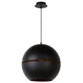 Lampa wisząca BINARI Czarna śr. 35cm E14 Lucide 774753530  5411212770677 lampynox noxbox www.lampynox.pl 1.jpg