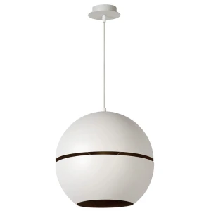 BINARI Biała śr. 35cm E14 Lampa wisząca Lucide 77475/35/31