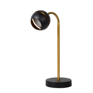 BINARI Czarna LED 5W 2700K Lampka stołowa Lucide 77675/05/30