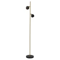 Lampa podłogowa stojąca BINARI Czarna 2x5W 2700K Lucide 777751030  5411212770714 lampynox noxbox www.lampynox.pl 1.jpg