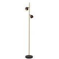 Lampa podłogowa stojąca BINARI Czarna 2x5W 2700K Lucide 777751030  5411212770714 lampynox noxbox www.lampynox.pl 2.jpg