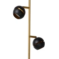 Lampa podłogowa stojąca BINARI Czarna 2x5W 2700K Lucide 777751030  5411212770714 lampynox noxbox www.lampynox.pl 3.jpg