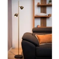 Lampa podłogowa stojąca BINARI Czarna 2x5W 2700K Lucide 777751030  5411212770714 lampynox noxbox www.lampynox.pl 5.jpg