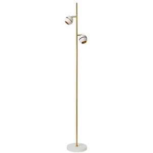 BINARI Biała 2x5W 2700K Lampa podłogowa stojąca Lucide 77775/10/31