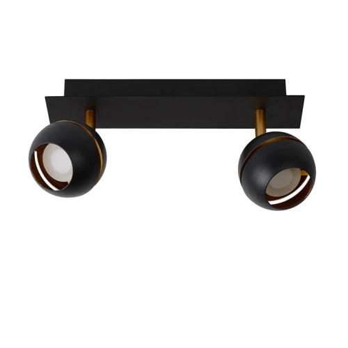 Spot BINARI Czarna LED 2x5W 2700K Lucide 779751030  5411212770752 lampynox noxbox www.lampynox.pl 1.jpg