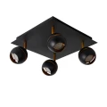 Spot BINARI Czarna LED 4x5W 2700K Lucide 779752030  5411212770776 lampynox noxbox www.lampynox.pl 1.jpg