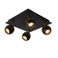 Spot BINARI Czarna LED 4x5W 2700K Lucide 779752030  5411212770776 lampynox noxbox www.lampynox.pl 2.jpg