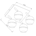 Spot BINARI Czarna LED 4x5W 2700K Lucide 779752030  5411212770776 lampynox noxbox www.lampynox.pl 6.jpg