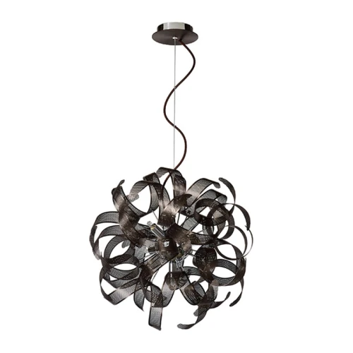 Lampa wisząca ATOMA Brązowa śr. 42cm G9 Lucide 744014297  5411212740601 lampynox noxbox www.lampynox.pl 1.jpg