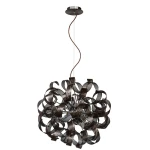 ATOMA Brązowa śr. 60cm G9 Lampa wisząca Lucide 74401/60/97