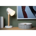 Lampka stołowa BRYTON Biała E14 Lucide 135280131  5411212134004 lampynox noxbox www.lampynox.pl 5.jpg