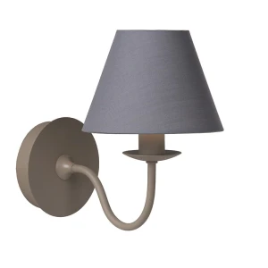 CAMPAGNE Szara E14 Kinkiet ścienny Lucide 31233/01/41