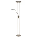 Ściemnialna lampa podłogowa CHAMPION-LED Satynowy chrom 20W Lucide 197922412  5411212193810 lampynox noxbox www.lampynox.pl 1.jpg