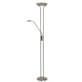 Ściemnialna lampa podłogowa CHAMPION-LED Satynowy chrom 20W Lucide 197922412  5411212193810 lampynox noxbox www.lampynox.pl 2.jpg