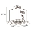 Oprawa podtynkowa ruchoma CHIMNEY Czarna GU10 Lucide 099260130  5411212092250 lampynox noxbox www.lampynox.pl 7.jpg