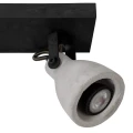 Spot CONCRI LED Czarna Ściemnialna 2x5W GU10 Lucide 059101030  5411212050878 lampynox noxbox www.lampynox.pl 4.jpg