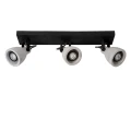 Spot CONCRI LED Czarna Ściemnialna 3x5W GU10 Lucide 059101530  5411212050885 lampynox noxbox www.lampynox.pl 1.jpg