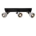 Spot CONCRI LED Czarna Ściemnialna 3x5W GU10 Lucide 059101530  5411212050885 lampynox noxbox www.lampynox.pl 2.jpg