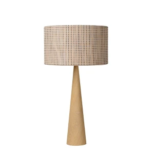 CONOS Jasne drewno E27 Lampka stołowa Lucide 30594/81/72