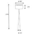 Lampa podłogowa stojąca CONOS Szara E27 Lucide 307948136  5411212301499 lampynox noxbox www.lampynox.pl 5.jpg