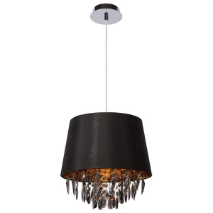 DOLTI Czarna śr. 30,5cm Lampa wisząca Lucide 78368/30/30