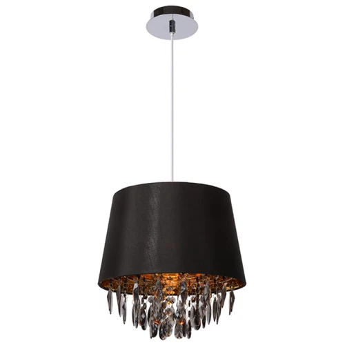 Lampa wisząca DOLTI Czarna śr. 30,5cm Lucide 783683030  5411212781420 lampynox noxbox www.lampynox.pl 1.jpg
