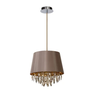 DOLTI Szarobrązowa śr. 30,5cm Lampa wisząca Lucide 78368/30/41