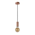 Lampa wisząca DROOPY Miedź LED DIMM 5W 2200K Lucide 304900117  5411212301864 lampynox noxbox www.lampynox.pl 1.jpg