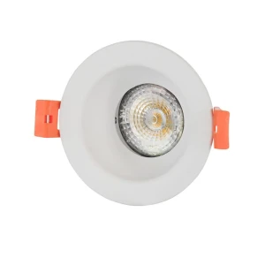 FIALE III GU10 round 2  Biała oprawa sufitowa Spectrum ( 11 szt. dostępnych od ręki. Wysyłka 24 h. )