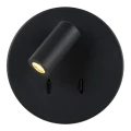 Kinkiet ścienny BENTJER Czarny LED 6W 3000K Lucide 792010930  5411212791641 lampynox noxbox www.lampynox.pl 5.jpg