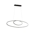 Lampa wisząca Avus Czarny mat LED 35W Ściemnialna Trio lampynox noxbox www.lampynox.pl 1.jpg