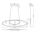 Lampa wisząca Avus Czarny mat LED 35W Ściemnialna Trio lampynox noxbox www.lampynox.pl 3.jpg