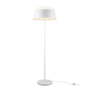 Baroness Biała śr. 45cm 3xE27 Lampa podłogowa stojąca Trio