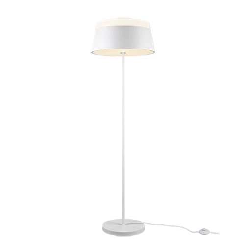 Lampa podłogowa stojąca Baroness Biała śr. 45cm 3xE27 Trio lampynox noxbox www.lampynox.pl 1.jpg