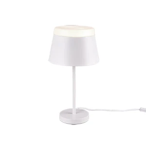 Baroness Biała śr. 25cm 2xE14 Lampka stołowa Trio
