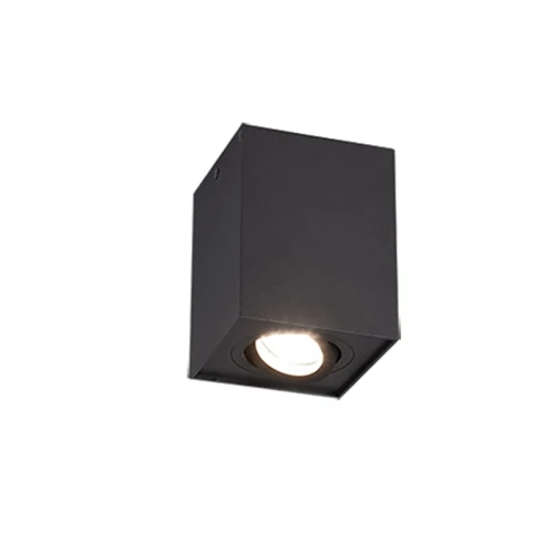 Downlight Biscuit Czarny mat GU10 Trio lampynox noxbox www.lampynox.pl 1.jpg