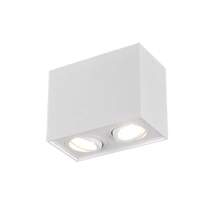 Biscuit Biały mat 2xGU10 Downlight Trio