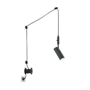 Carla Czarny mat GU10 Lampa wisząca Trio