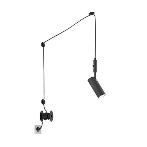 Lampa wisząca Carla Czarny mat GU10 Trio lampynox noxbox www.lampynox.pl 1.jpg