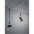 Lampa wisząca Carla Czarny mat GU10 Trio lampynox noxbox www.lampynox.pl 2.jpg