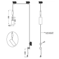Lampa wisząca Carla Czarny mat GU10 Trio lampynox noxbox www.lampynox.pl 3.jpg