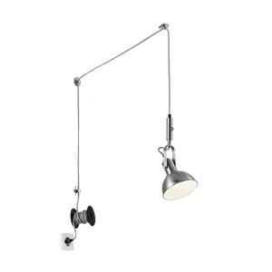 Carlotta Nikiel mat E14 Lampa wisząca Trio