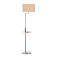 Lampa podłogowa z półką oraz ładowarką USB Trio Claas Nikiel mat lampynox noxbox www.lampynox.pl 1.jpg