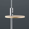 Lampa podłogowa z półką oraz ładowarką USB Trio Claas Nikiel mat lampynox noxbox www.lampynox.pl 4.jpg